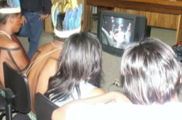 Sitzung im Rathaus von Joanópolis zum Thema Tribal/Rural. Kongress Euro-Brasilianischer Studien 2002.