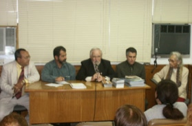 Guarujá. Sitzung des Konbresses Euro-Brasilianischer Studien 2002 im Rathaus