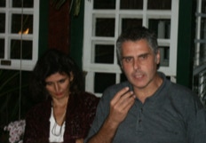 Rosangela de Tugny und A.A.Bispo. Kongress Euro-Brasilianischer Studien 2002. Sitzungen in Paraty