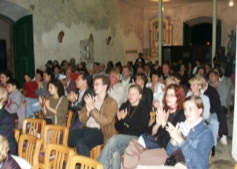 Museu de Arte Sacra, Paraty. Kongress Euro-Brasilianischer Studien 2002. Maria Bragança, Djalma Dias, A. Carlos Magalhães, Vortrag A.A.Bispo