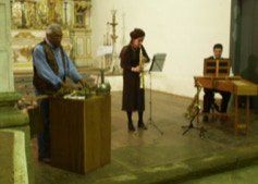 Museu de Arte Sacra, Paraty. Konzert Maria Bragança. Kongress Euro-Brasilianischer Studien 2002