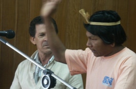 Sitzung im Rathaus von Joanópolis zum Thema Tribal/Rural. Kongress Euro-Brasilianischer Studien 2002.